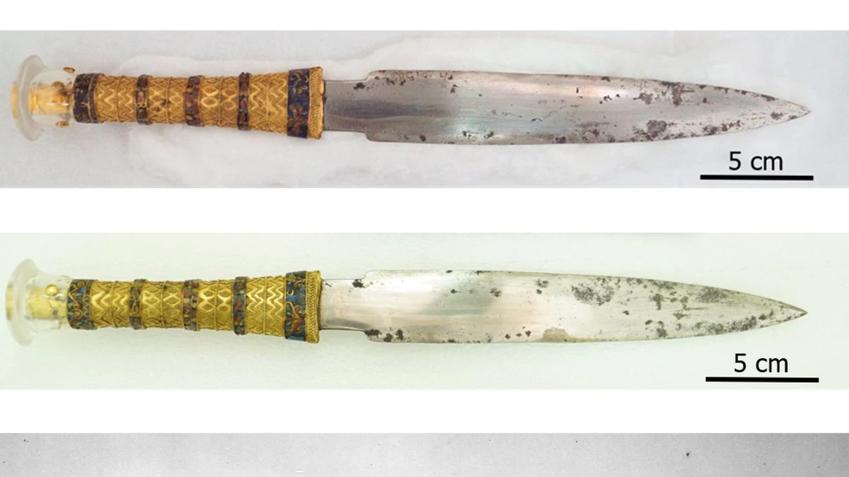 Un estudio arroja nueva luz sobre la misteriosa daga de Tutankamón que ‘nació’ de un meteorito