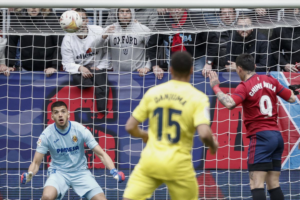 Osasuna corta el vuelo al Villarreal