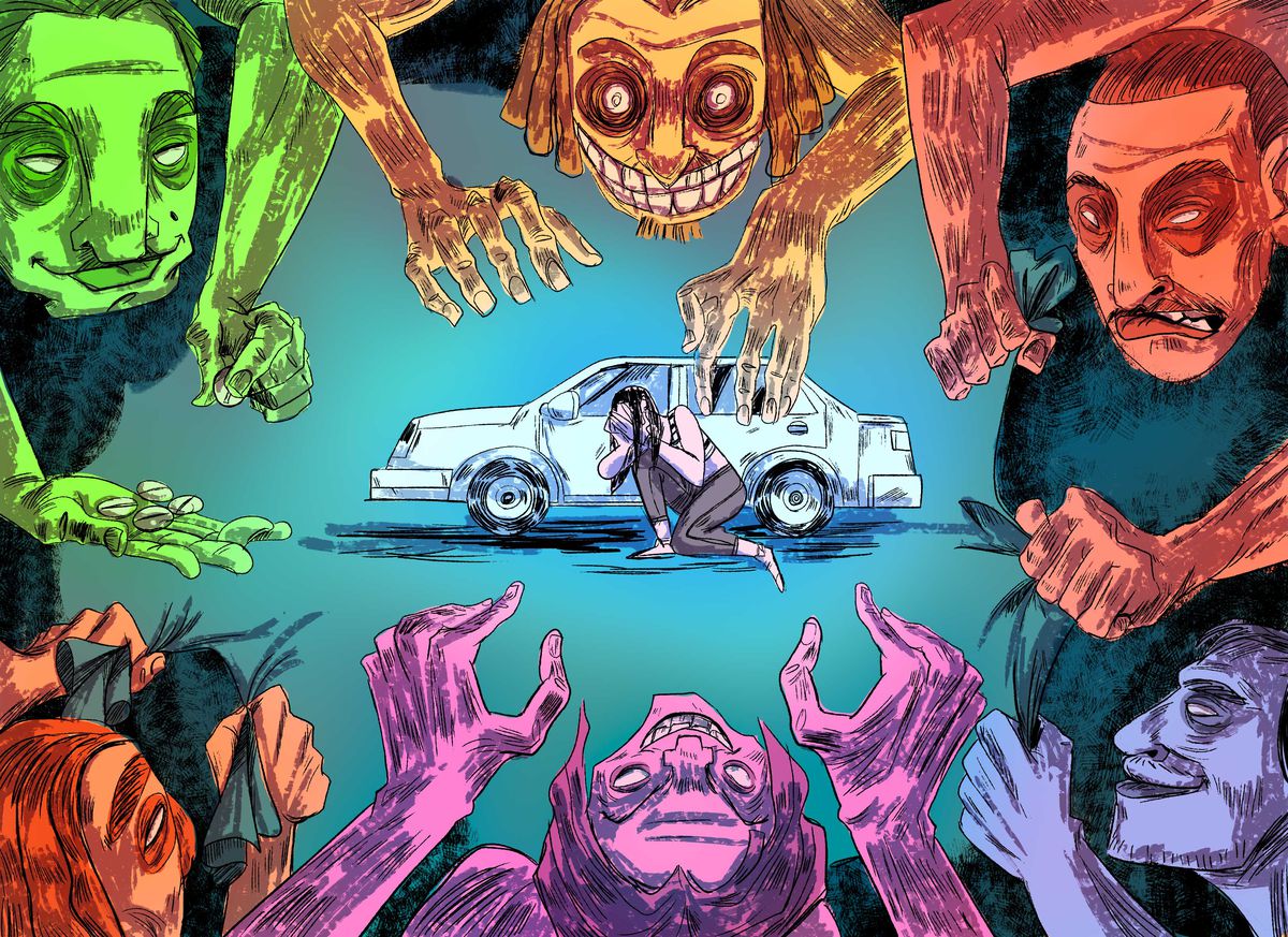 “En esta calle seis varones abusaron de una piba a plena luz del día”