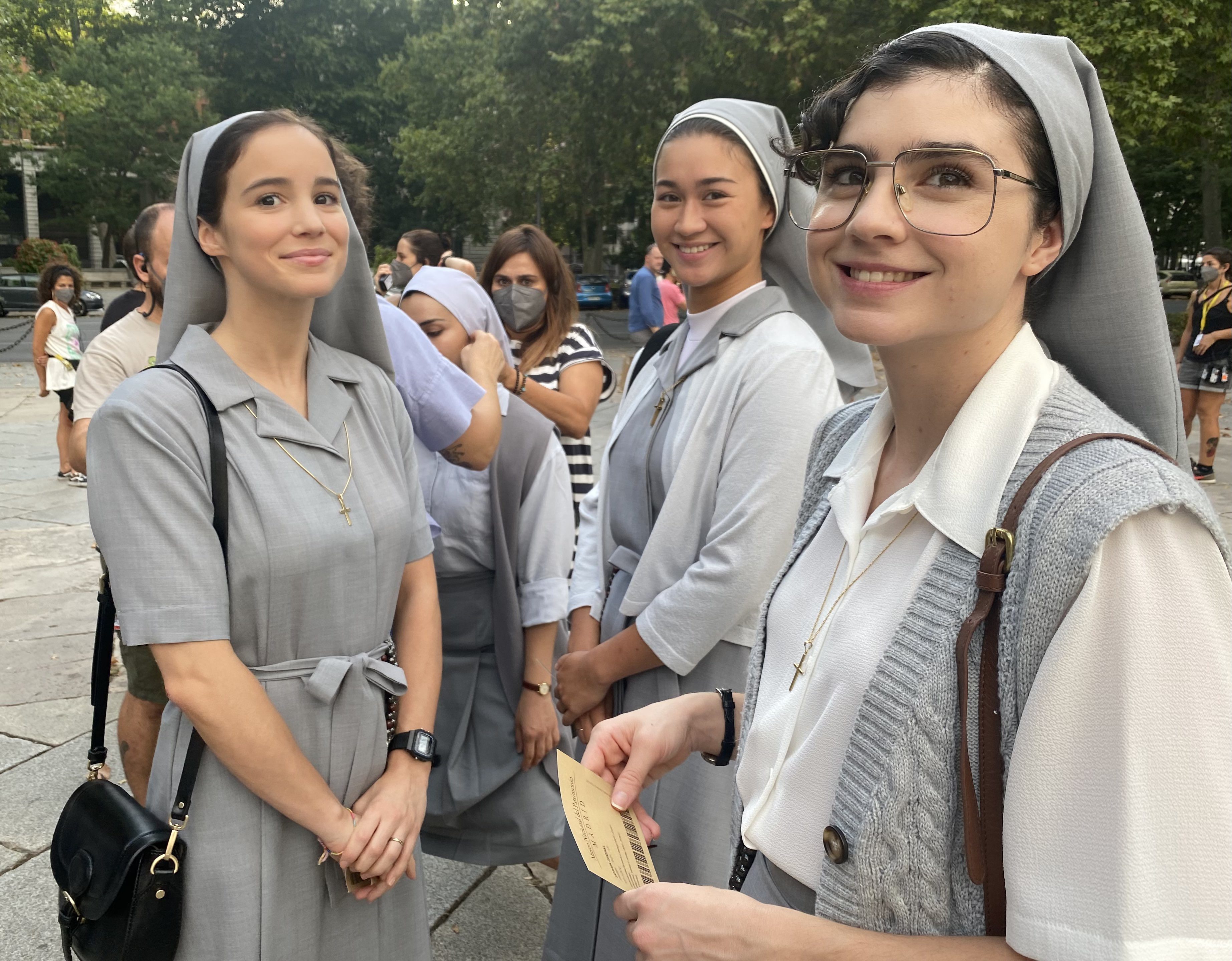 monja guerrera temporada 2 filmando