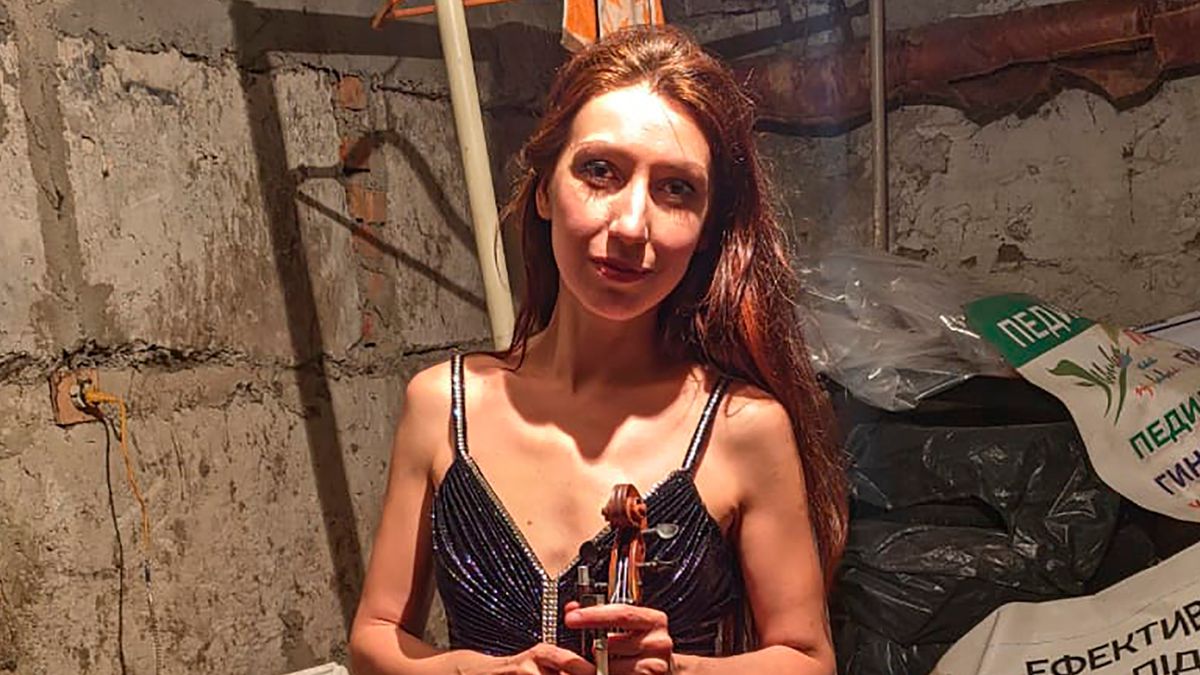 La violinista del búnker de Kiev