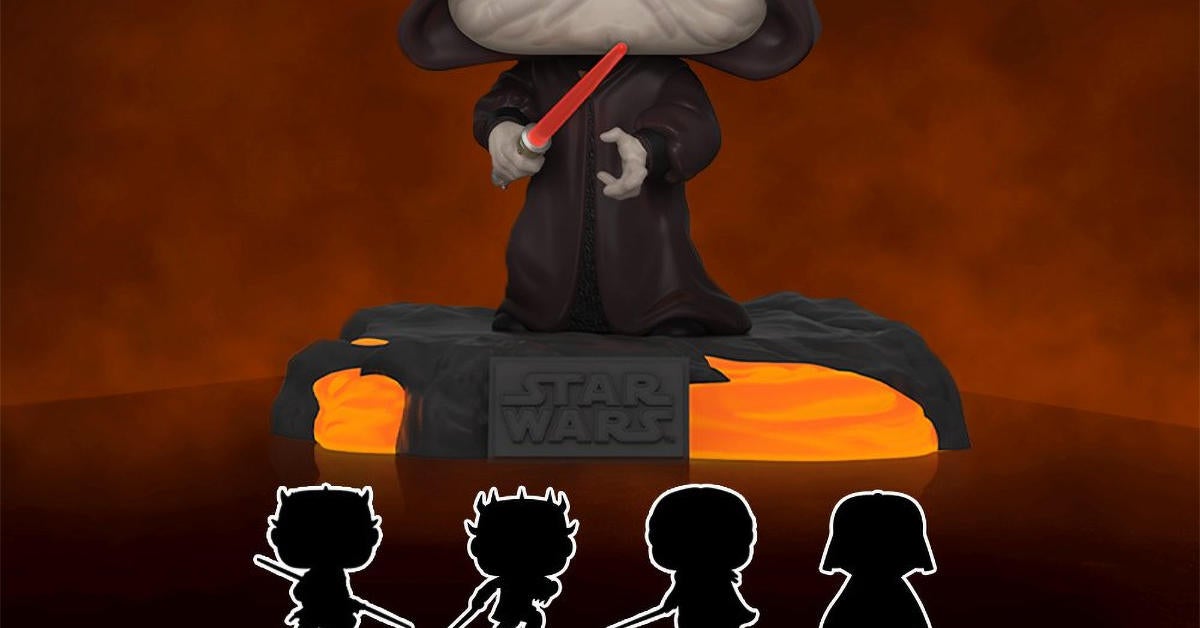Star Wars Red Saber Funko Pop Series comienza con Darth Sidious