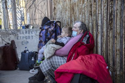 Ciudadanos rusos en la garita de San Ysidro.