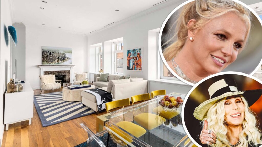 Echa un vistazo al lujoso penthouse de Nueva York que una vez fue de Britney Spears y Cher