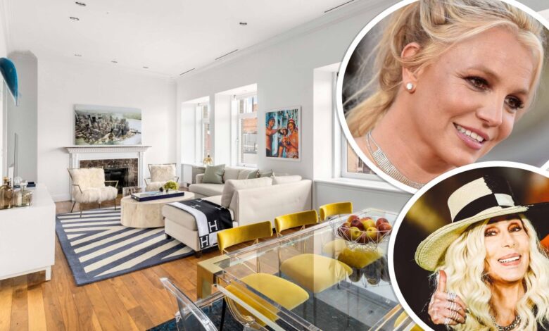 Echa un vistazo al lujoso penthouse de Nueva York que una vez fue de Britney Spears y Cher