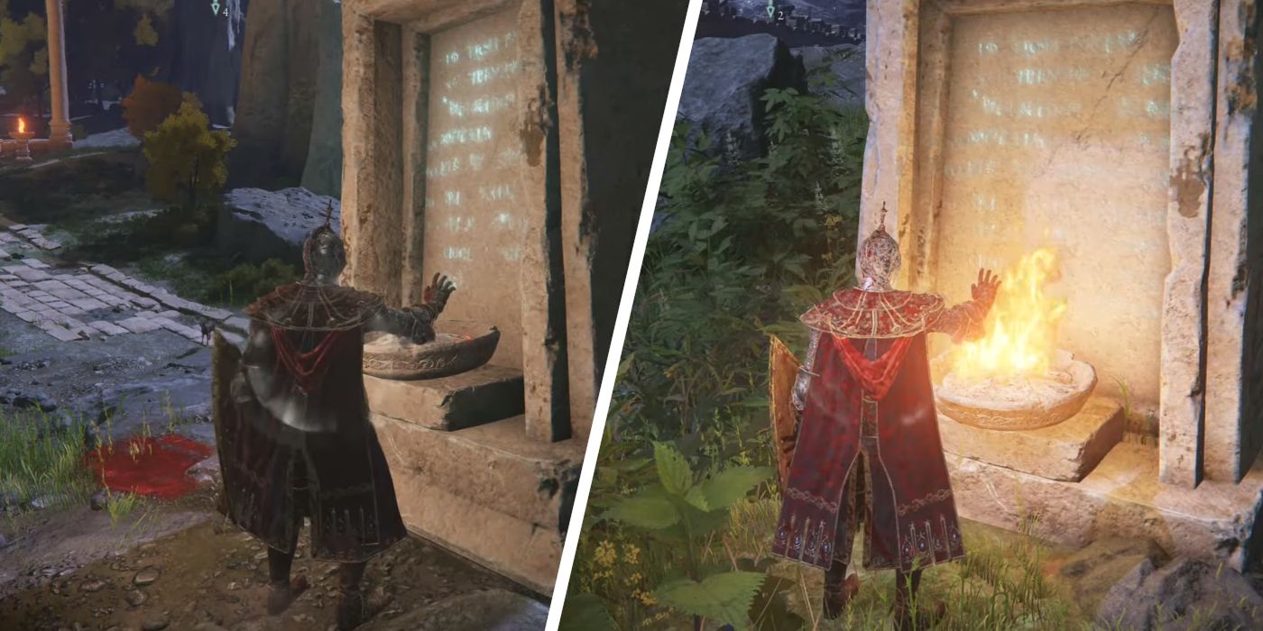 Elden Ring: todas las ubicaciones de los pilares de llamas en Nokron (Regal Ancestor Spirit)