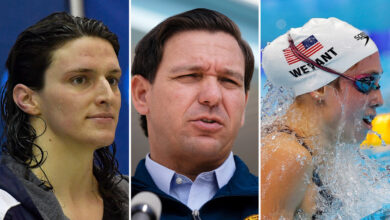 Gobernador de Florida considera ganadora a nadadora que perdió ante transgénero