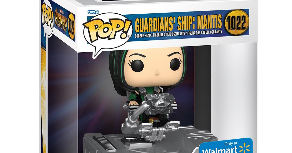 Marvel Funko Pop Guardianes de la galaxia Benatar Set continúa con Mantis
