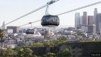 Fuerte oposición de la comunidad al proyecto de cabinas aéreas al Dodger Stadium