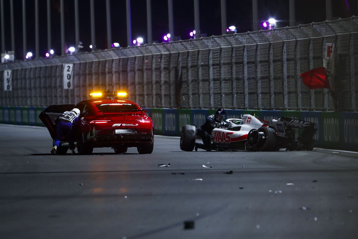 Brutal accidente de Mick Schumacher a 240 kilómetros por hora