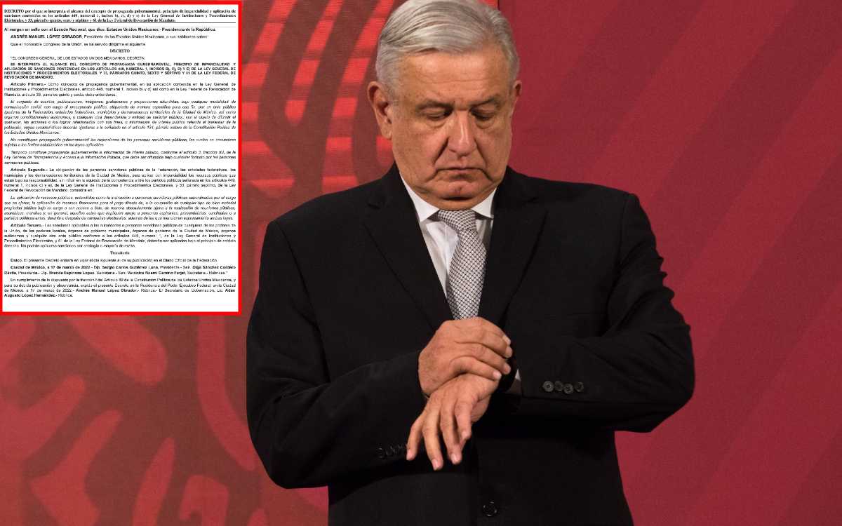AMLO completa el fast track: publica reforma que permite a funcionarios llamar a la revocación