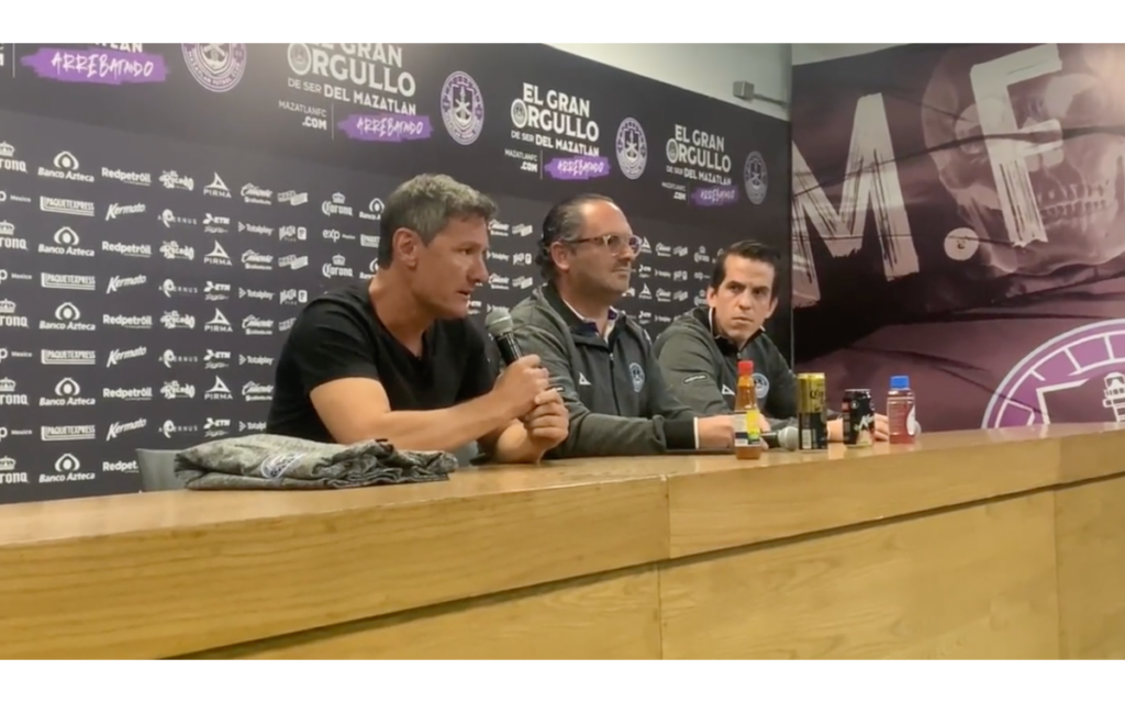 Agarra Gabriel Caballero el timón de Mazatlán FC | Video