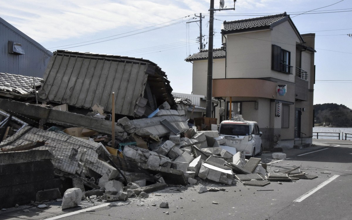 Al menos cuatro muertos y más de 200 heridos a causa de un terremoto de magnitud 7,3 en Japón
