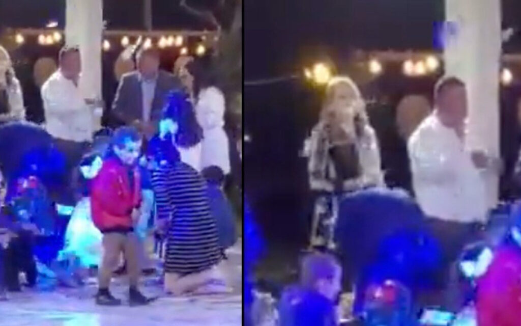 Alcalde de Morena lanza billetes en bautizo de su hijo | Video