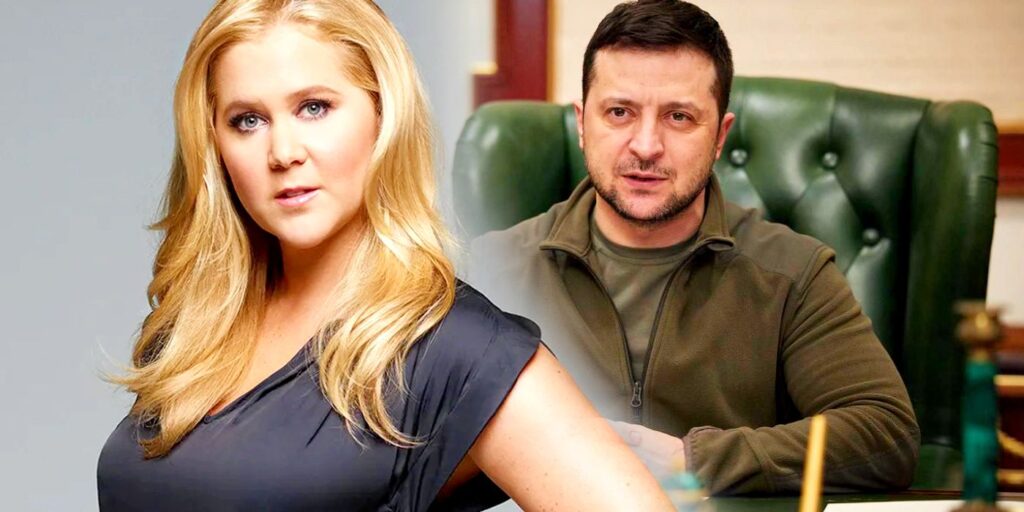 Amy Schumer quería que el presidente de Ucrania, Zelenskyy, apareciera en los Oscar 2022
