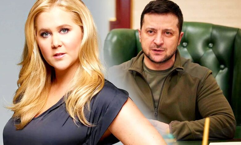 Amy Schumer quería que el presidente de Ucrania, Zelenskyy, apareciera en los Oscar 2022