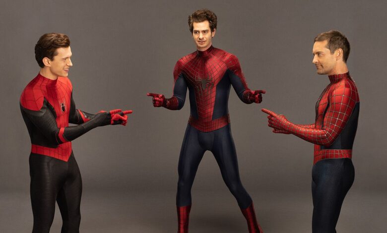 Andrew Garfield comparte la historia de BTS detrás de Spider-Man: NWH Pointing Meme