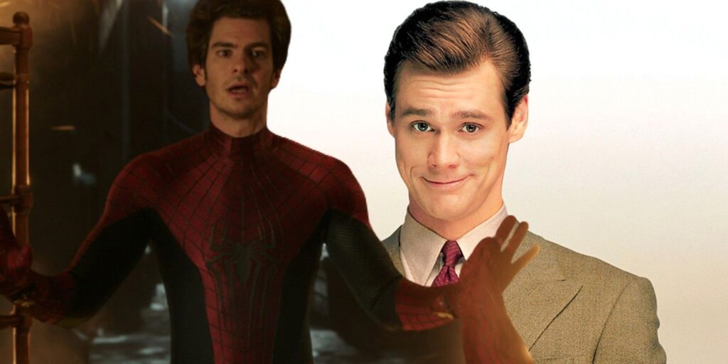 Andrew Garfield's No Way Home Negations Called Out en Liar Liar Fan Art