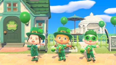Animal Crossing: New Horizons Shamrock Day necesita nuevos artículos