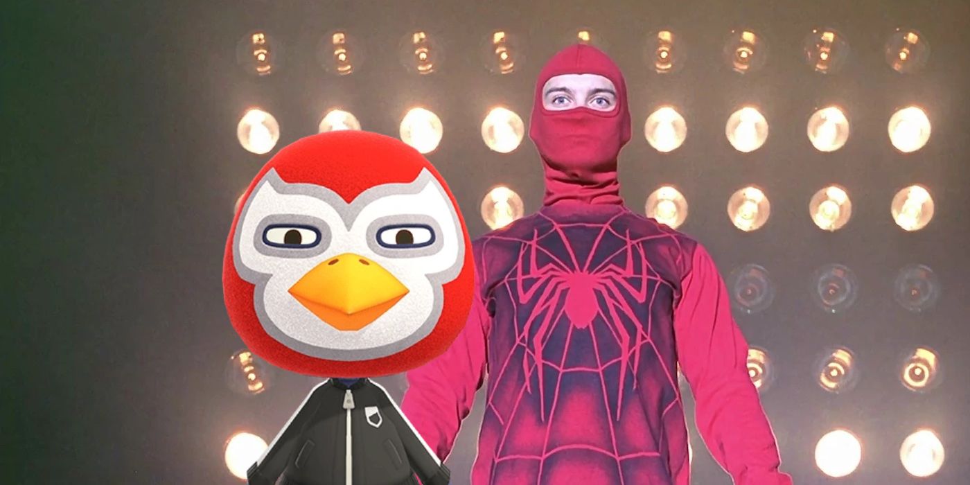 Animal Crossing se encuentra con Spider-Man en Bonesaw Wrestling Match Design