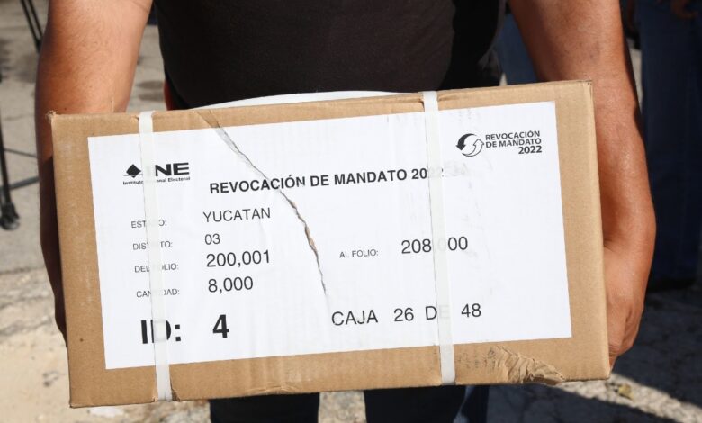 Anticipa INE publicación de ubicación de casillas para consulta de revocación; el sistema será público el 26 de marzo