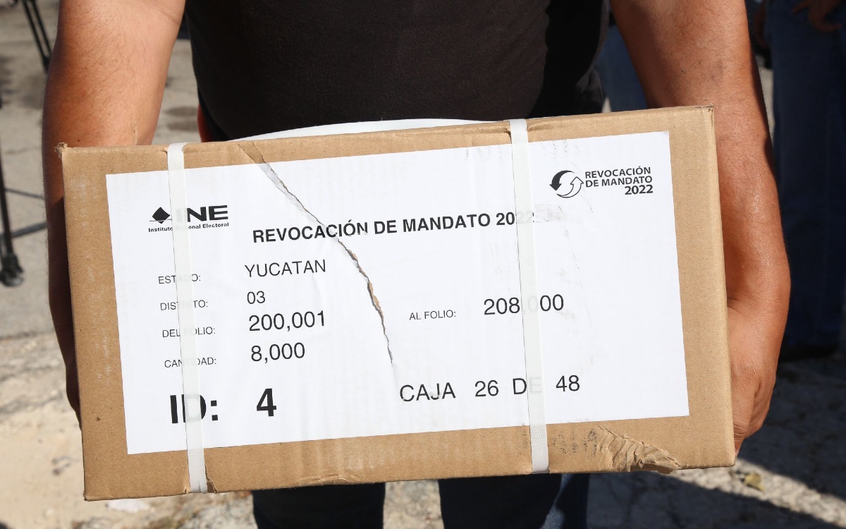 Anticipa INE publicación de ubicación de casillas para consulta de revocación; el sistema será público el 26 de marzo