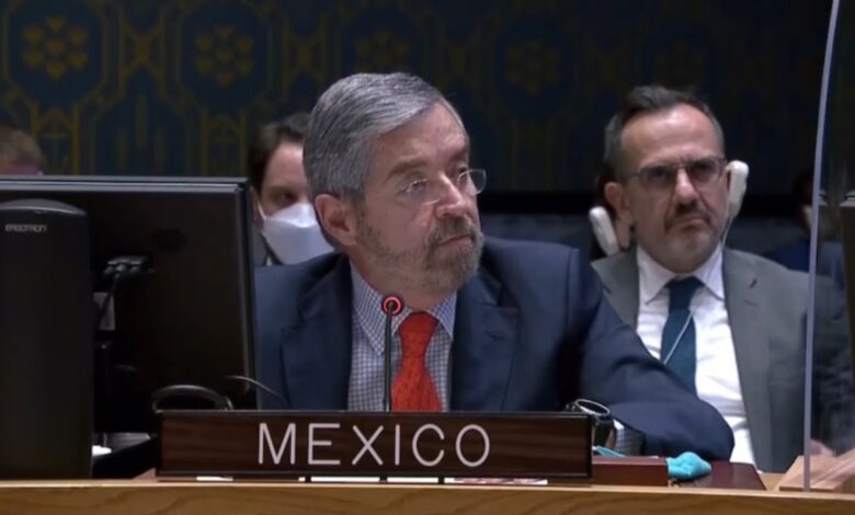 Apoyo humanitario a Ucrania no puede ser rehén de consideraciones políticas: De la Fuente