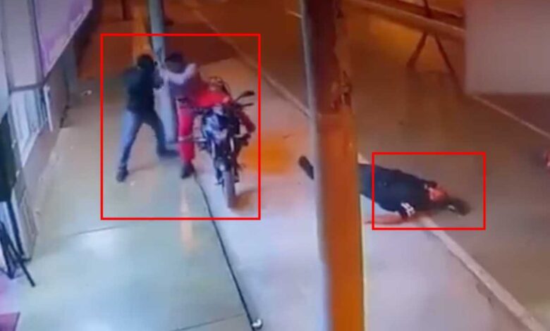 Asaltante murió tras recibir disparo de su cómplice | Video