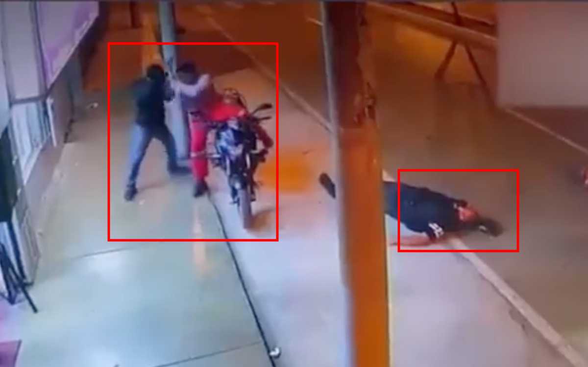Asaltante murió tras recibir disparo de su cómplice | Video