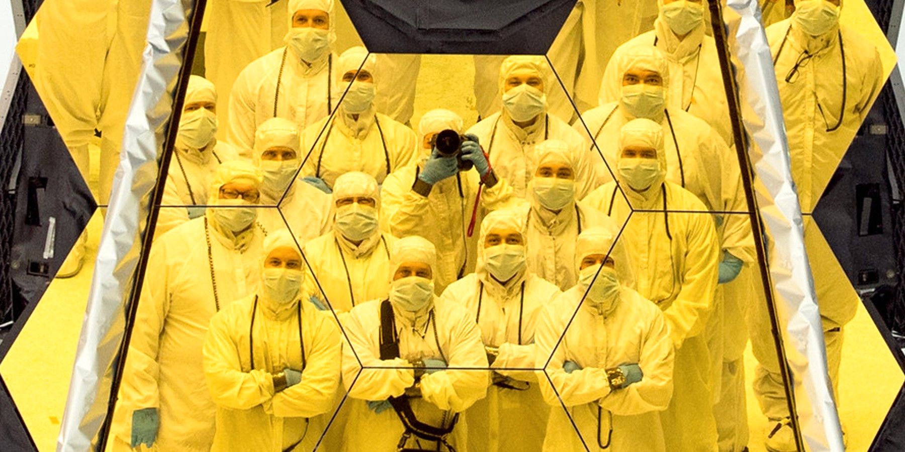 Así es como la NASA está alineando los espejos del telescopio James Webb