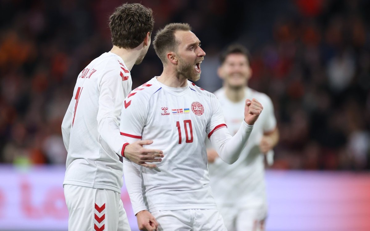 Así fue el golazo de Christian Eriksen frente a Holanda | Video