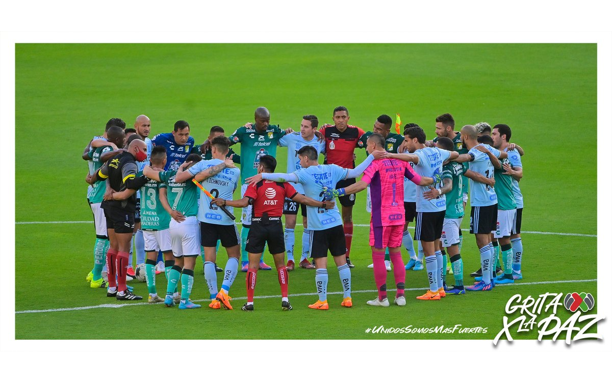 Así jugadores de León y Tigres enviaron un mensaje de paz y unión | Video