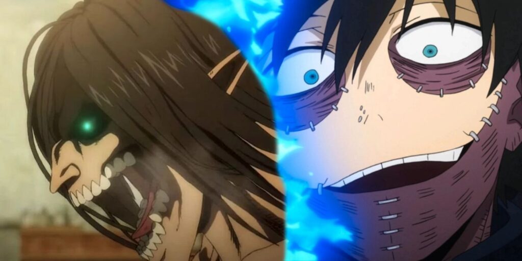 Attack on Titan/My Hero Cosplay fusiona a ambos villanos en un nuevo monstruo