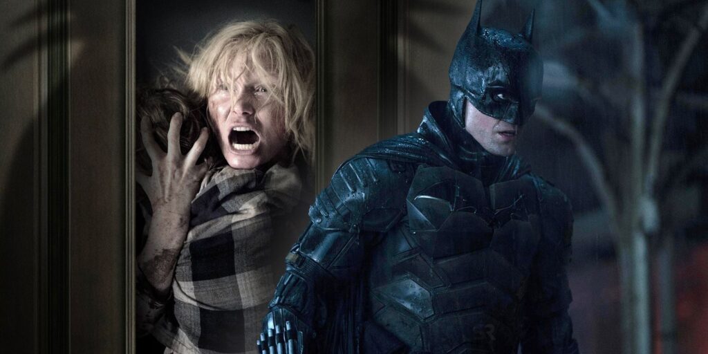 Batman es tan oscuro que este fan hizo un crossover de Babadook Póster