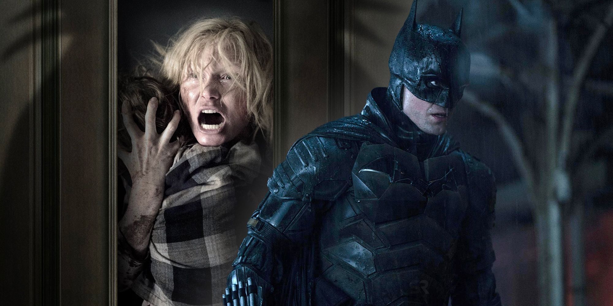 Batman es tan oscuro que este fan hizo un crossover de Babadook Póster