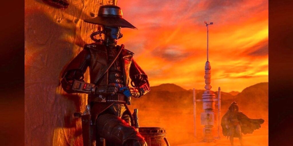 Boba Fett & Cad Bane Showdown recreado usando figuras de acción de Star Wars