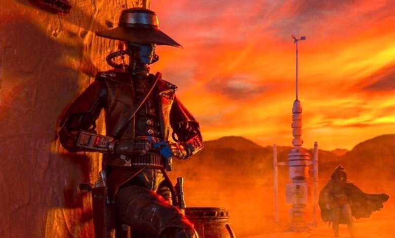 Boba Fett & Cad Bane Showdown recreado usando figuras de acción de Star Wars