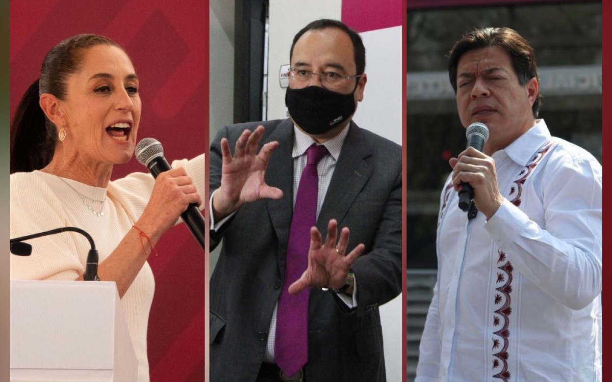 Boicoteo y saboteo: Sheinbaum y Delgado sobre resolución del INE de retirar propaganda de revocación de mandato