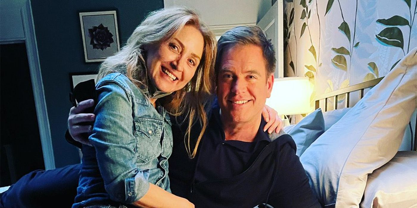 Bull Set Photo muestra el reencuentro de los actores Tony y Kate de NCIS
