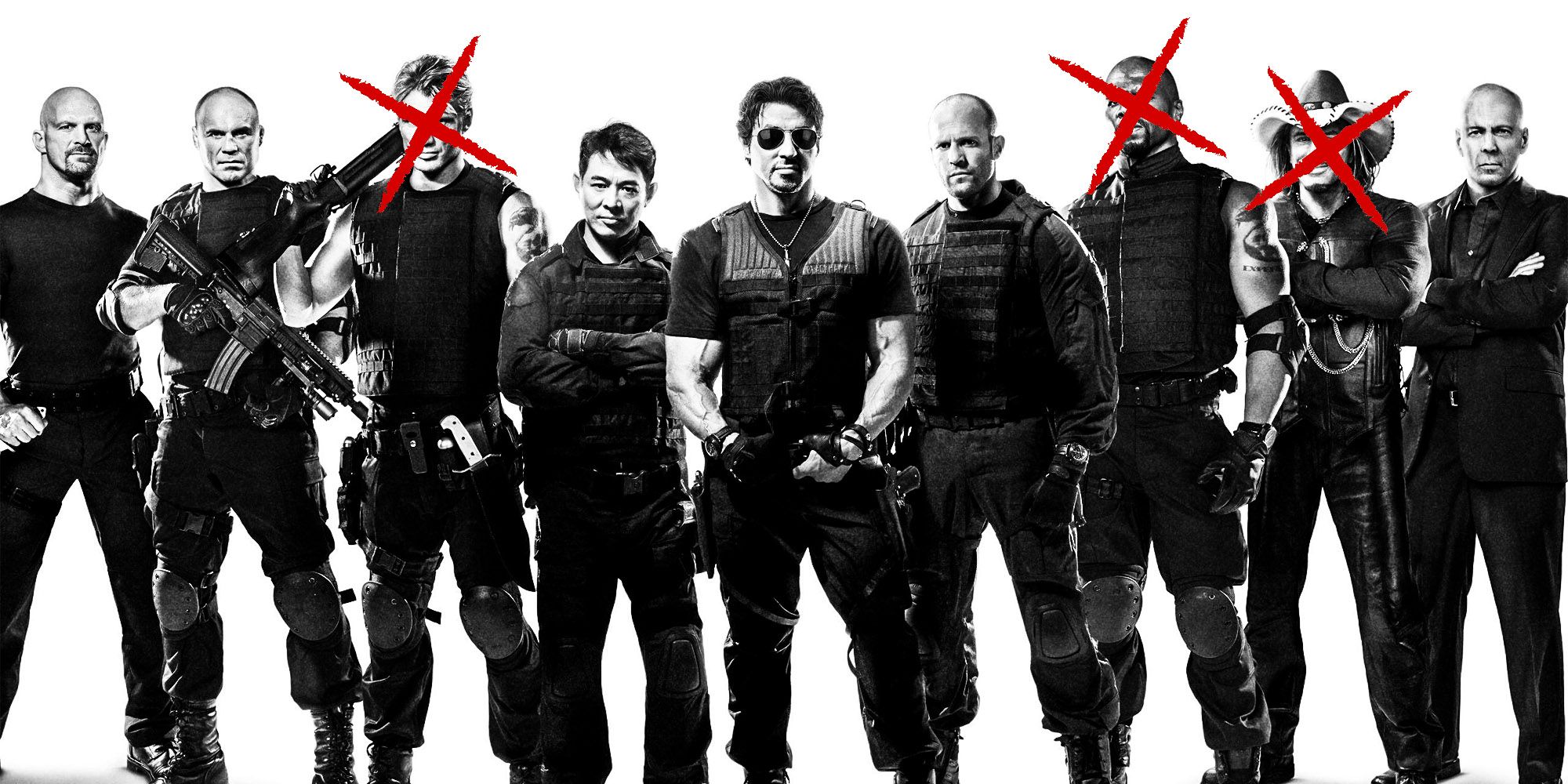 Cada personaje de Expendables que se suponía que iba a morir (y por qué se salvaron)