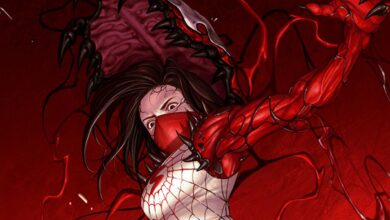 Carnage Forever Variant Cover convierte a Silk en una amenaza aterradora