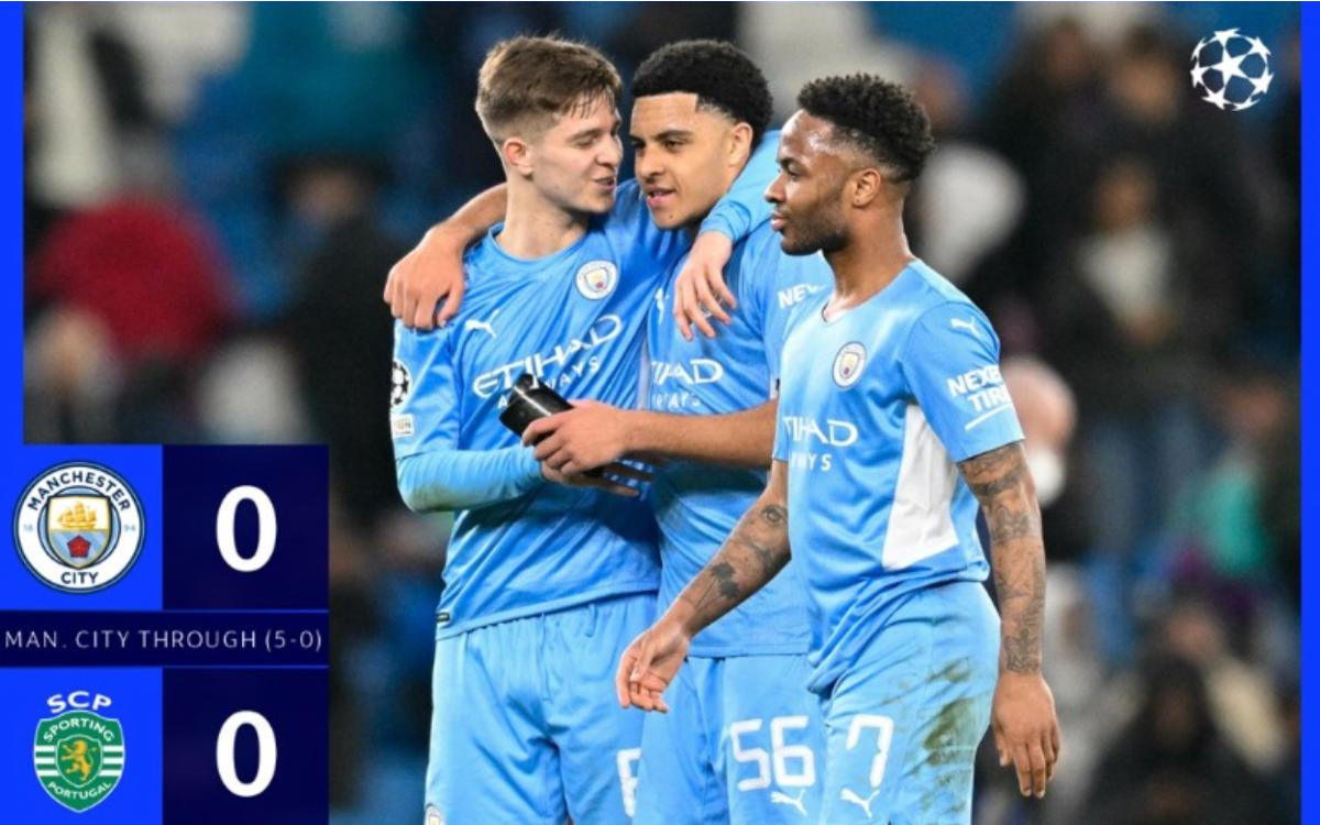 Champions League: Acaba sin goles el trámite en Etihad Stadium | Tuit