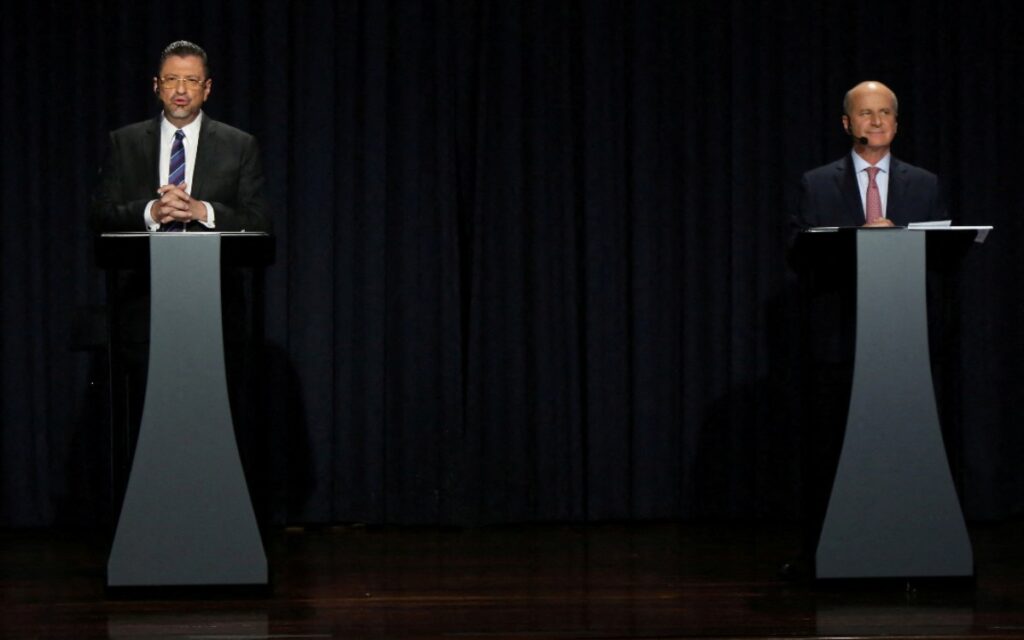 Chaves y Figueres disputarán la segunda vuelta presidencial en Costa Rica