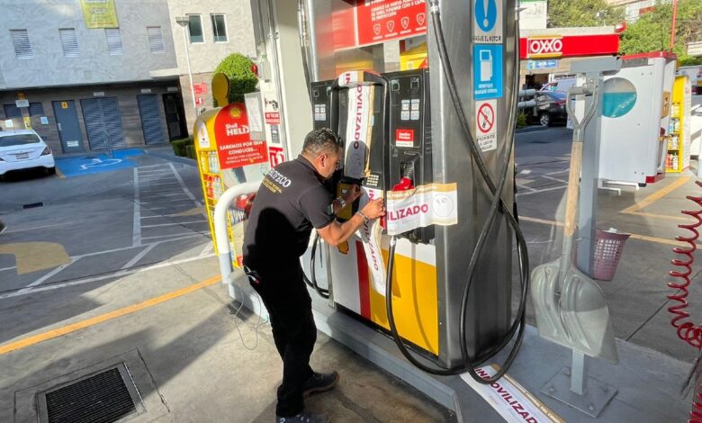 Clausuran por irregularidades dos gasolineras: una en Edomex y otra en CDMX