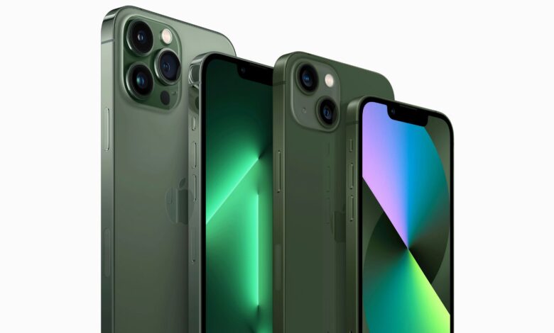 Colores verdes del iPhone 13 y 13 Pro: cuándo y dónde puede comprarlos