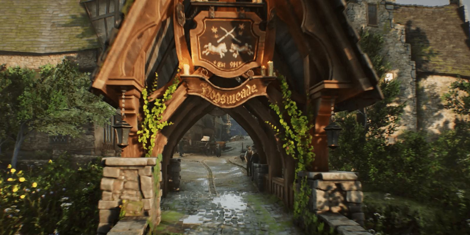 Cómo Hogwarts Legacy está usando Hogsmeade