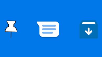 Cómo anclar o archivar conversaciones en los mensajes de Google