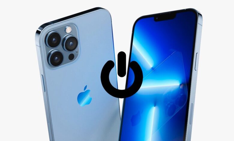 Cómo apagar y forzar el reinicio de un iPhone 13