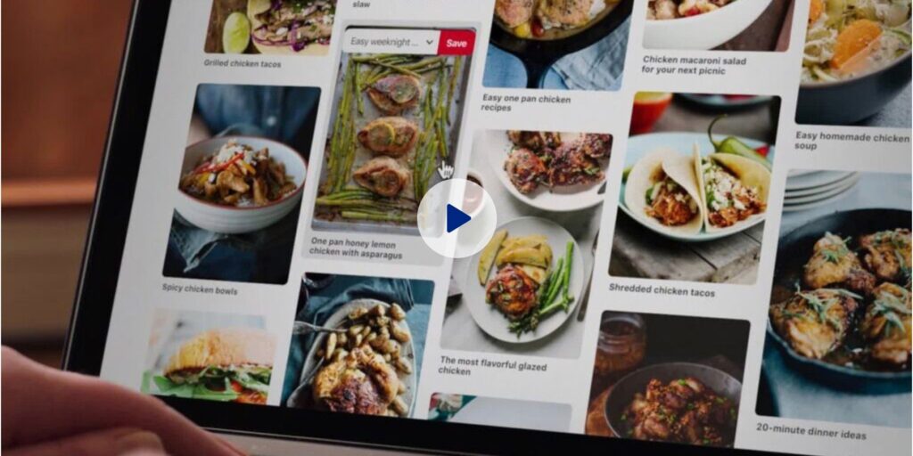 Cómo detener la reproducción automática de videos en Pinterest