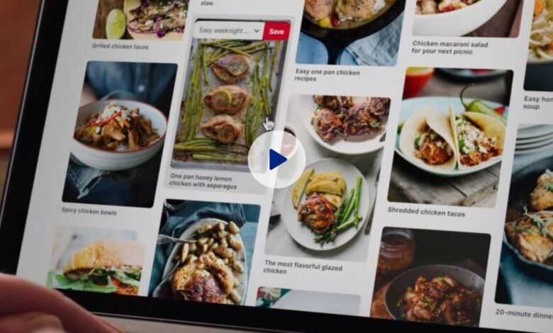 Cómo detener la reproducción automática de videos en Pinterest